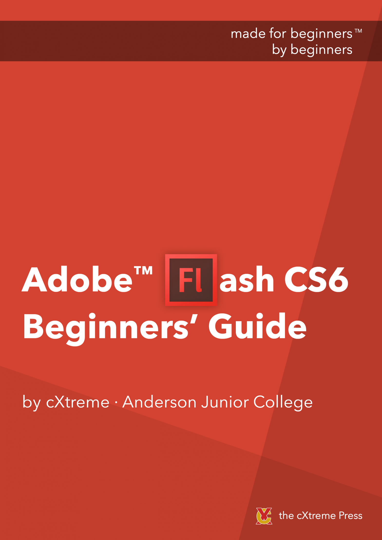 Book cover – Flash CS6 Beginners’ Guide