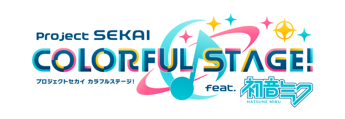 The original logo of the game Project SEKAI: Colorful Stage feat. Hatsune Miku.